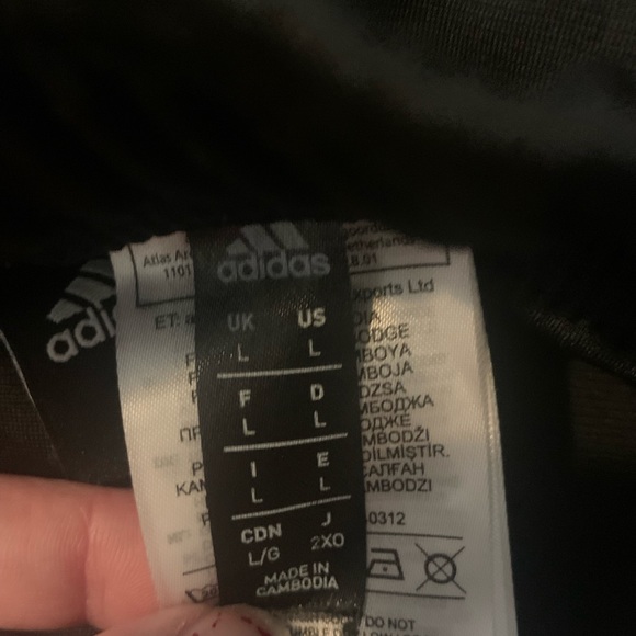 ADIDAS women’s jogging pants.  Size Large - Picture 3 of 5